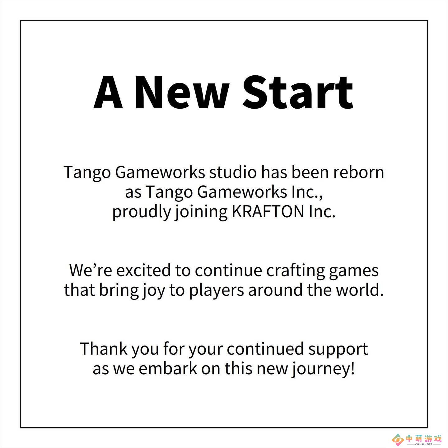 Tango Gameworks 重生！正式加入Krafton，未来游戏作品引人期待